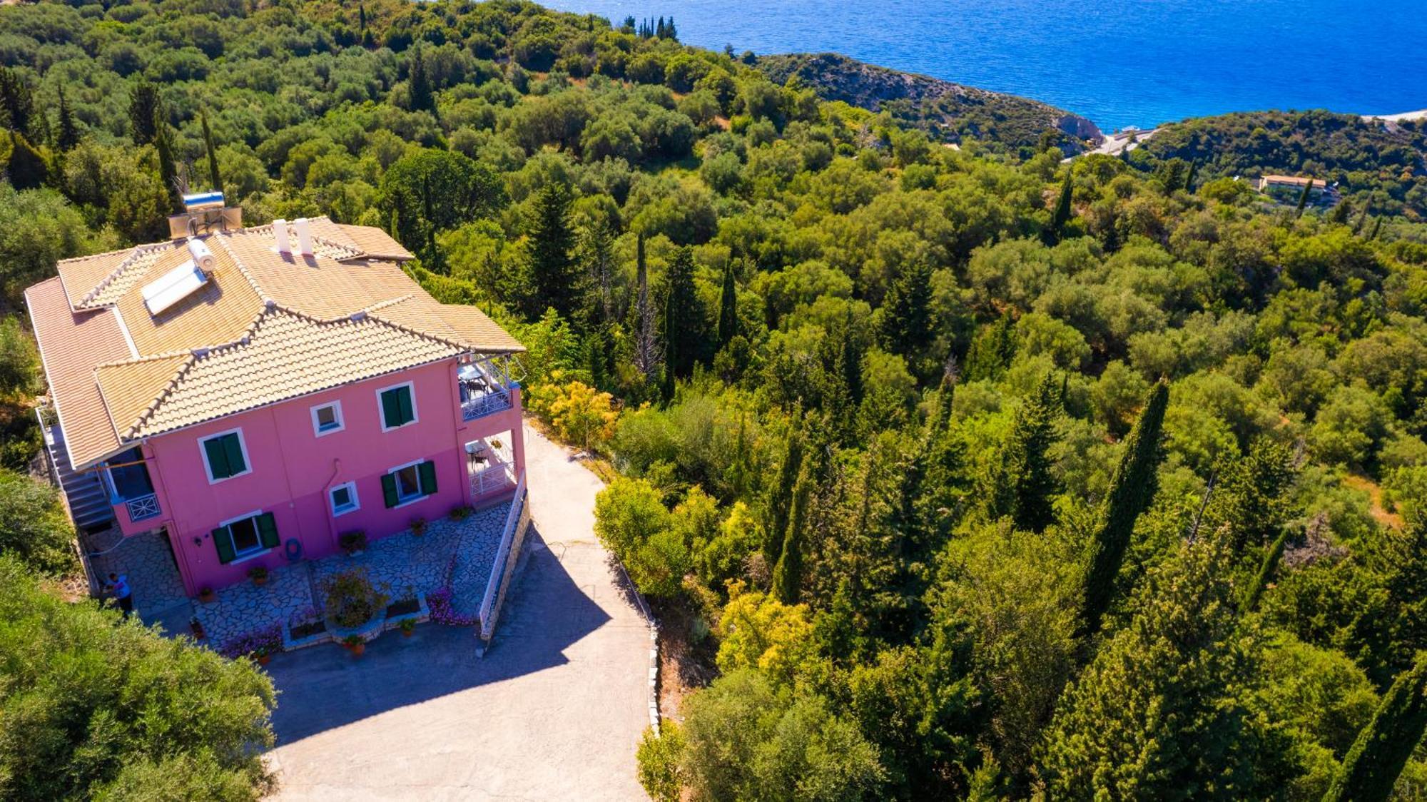 Agnantio Lägenhet Áyios Nikítas Exteriör bild